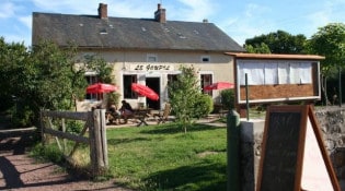 Auberge du goupil - La façade du restaurant