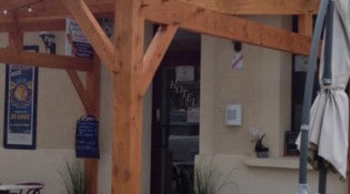 La P'tite Millette - La façade du restaurant
