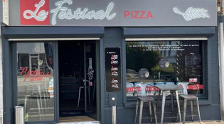 Le Festival Pizza - La façade