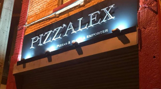 Pizz'Alex - La façade