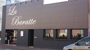 La Baratte - La façade du restaurant