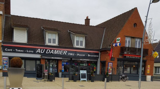 Au Damier - La façade