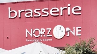 Le norzone - La façade du restaurant