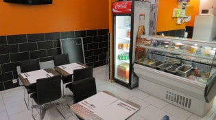 Fresh Fast Food - La salle de restauration