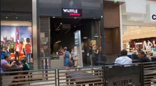 Waffle factory - La façade du restaurant