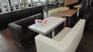 Mc Donald's - La salle de restauration