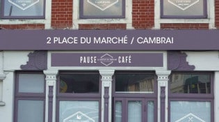 Pause Café - La façade du restaurant