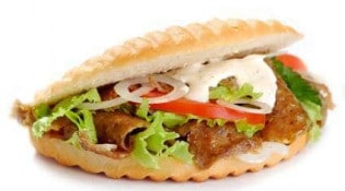 Le Royal Kebab - Un sandwich