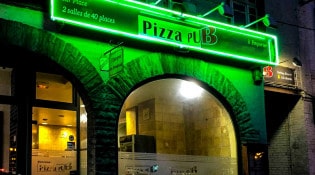 Pizza Pub - La devanture du restaurant