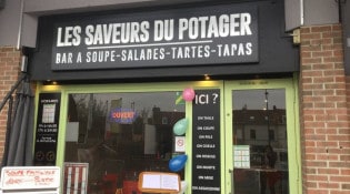 Les Saveurs du Potager - la façade