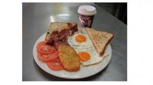 Texas Diner - Les oeufs sur plats,....