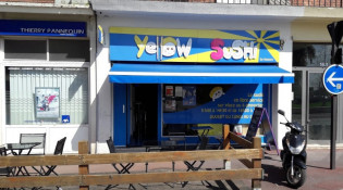 Yellow Sushi - La façade