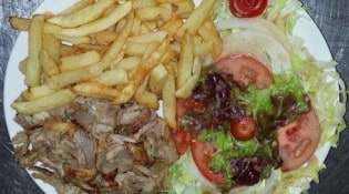 La Carpe d'Or - Une assiette