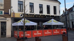 Baker Street - La façade du restaurant