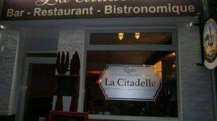 La Citadelle - La façade du restaurant