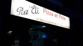 Pizz'eli - La façade