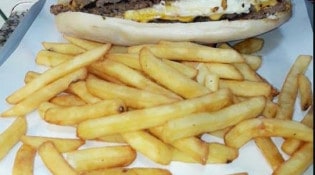 Burger Family - un kebab, frites