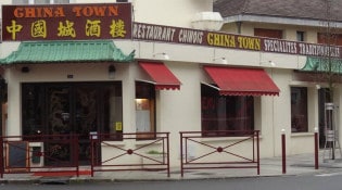 China town - La façade du restaurant