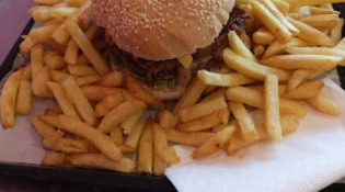 Boulangerie Warnier - Burger avec frit