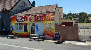 Pom Pom Frites - La façade