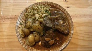 La Paillote du 14 - Un plat