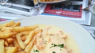 La Topinière - Des plats