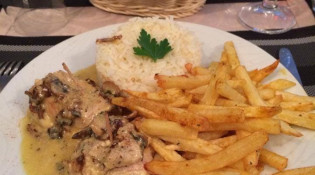 L'Original - Roulade de dinde fourrée a l'emmental sauce champignon