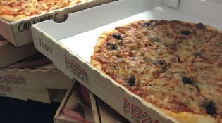 L'Arancina - Des pizzas 