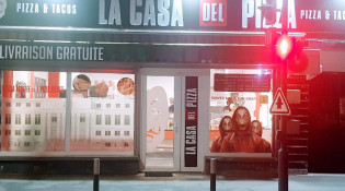 Casa Del Pizza - La façade