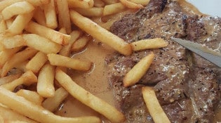 Friterie Mari - Steak, frites