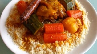 La Grillade - Couscous poulet mergez 