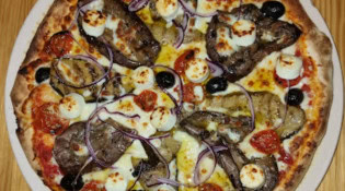 Papa Pizzy - Une pizza