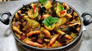 Les délices du maghreb - La paella