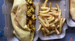 Be Bop City - Kebab avec des frites