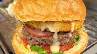 Le paradis gourmand - Un burger