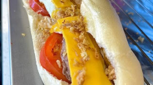 Le paradis gourmand - Un sandwich