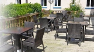 Hôtel Bal - La terrasse