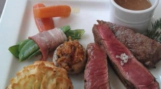Au Rallye d'Artois - Un plat