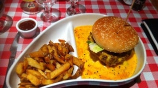 le ranch - UN burger et frites