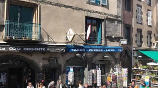 Au Coq Argenté - La façade du restaurant