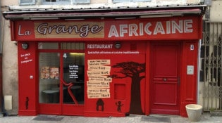 La Grange Africaine - La façade du restaurant
