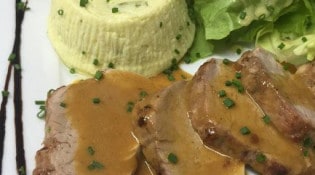 Le Dérailleur - Un plat à base de viande