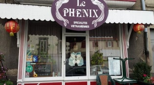 Le Phénix - La façade du restaurant