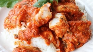 Restaurant Kazmia - Le tikka masala au poisson