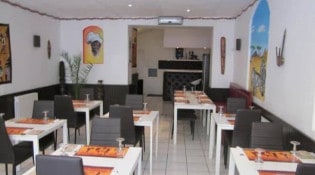 Restaurant sénégalais Mama Africa - La salle de restauration