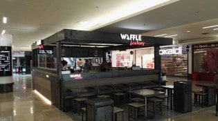 Waffle factory - La salle de restauration