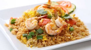 Wok Thaï - Riz sauté aux crevettes