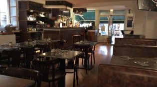 Le Vintage Café - La salle de restauration