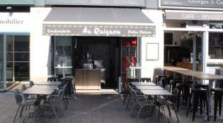 Au Quignon - La façade du restaurant
