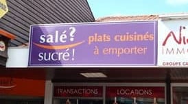 Salé ? Sucré ! - La façade du restaurant